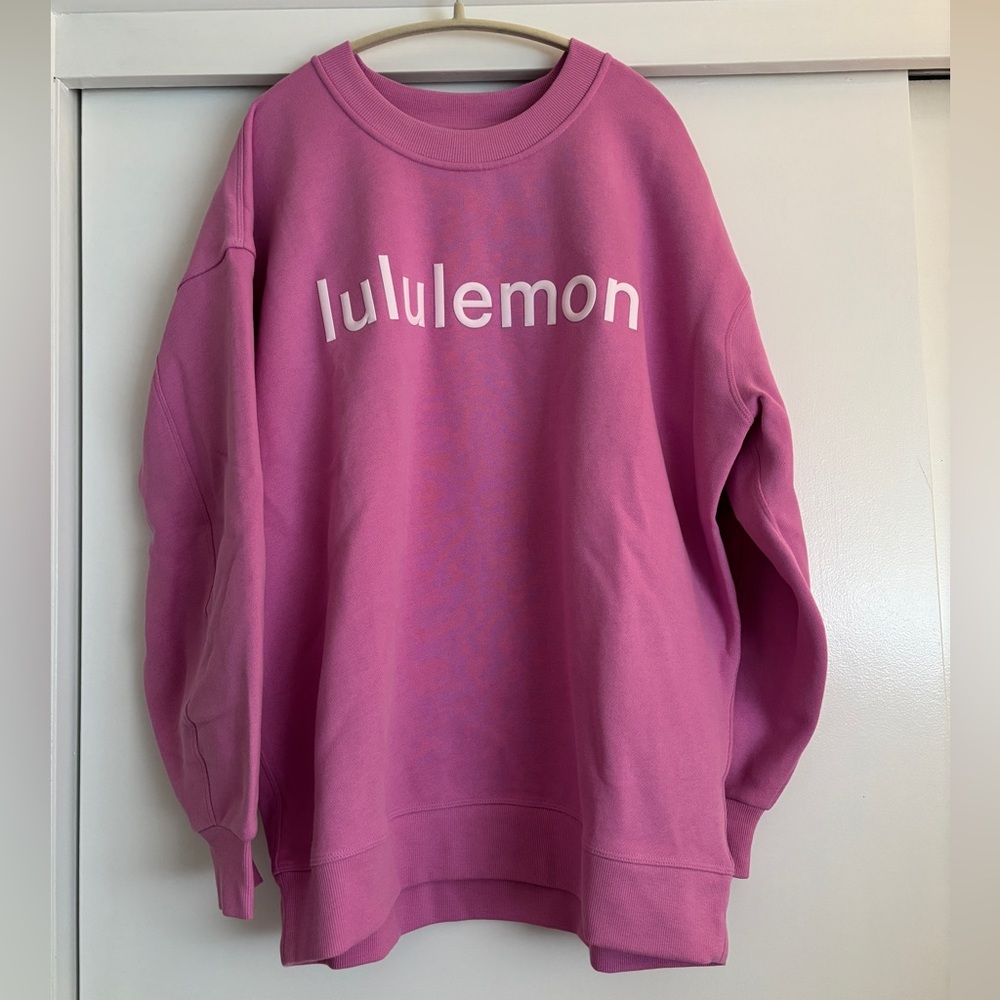Lululemon Athletica Pink Sweatshirt (NWOT)